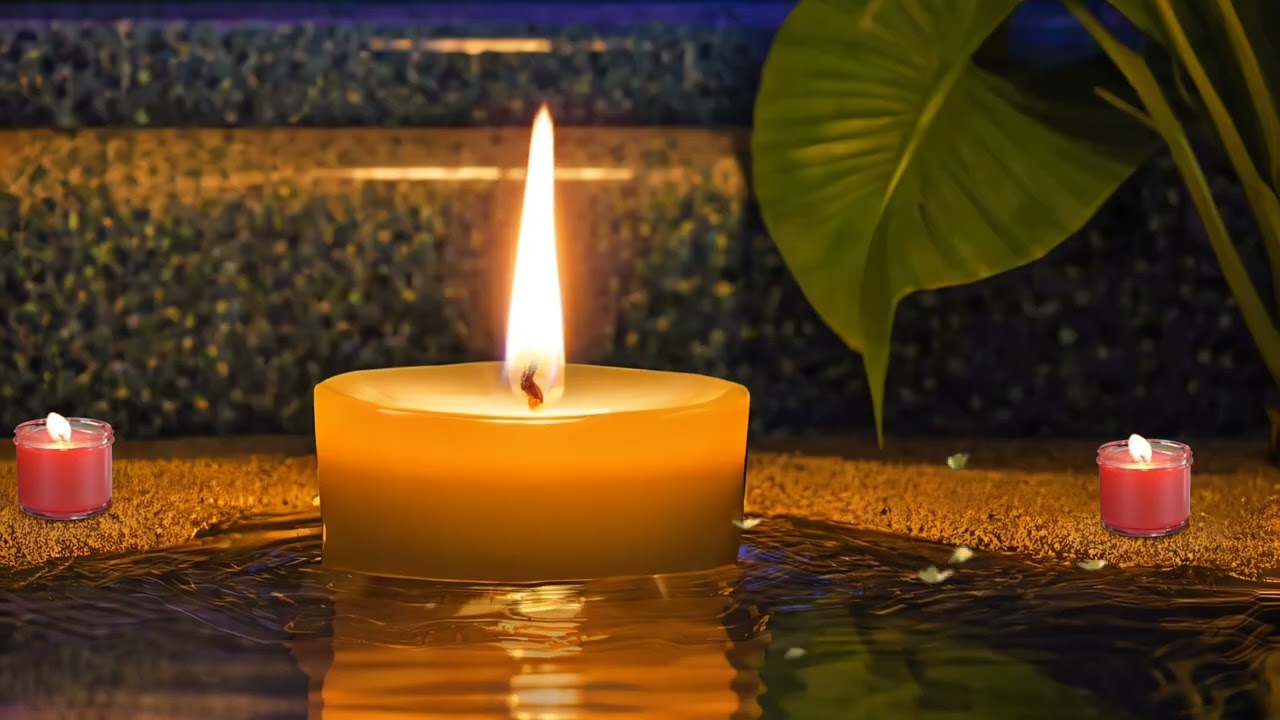 Beautiful Relaxing Piano Music & Water Sounds for Stop Overthinking, Insomnia and Pain Relief