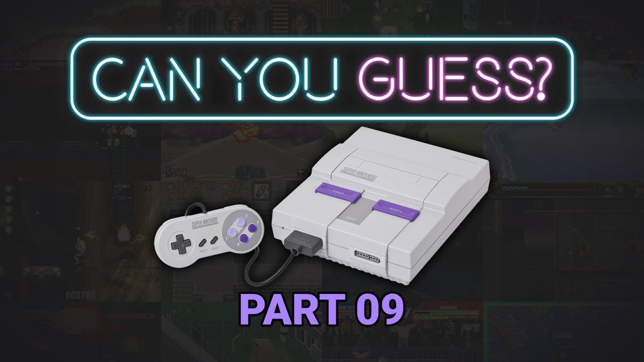 SNES Quiz &ndash; How Many Classic Games Can You Guess? (Part 09)