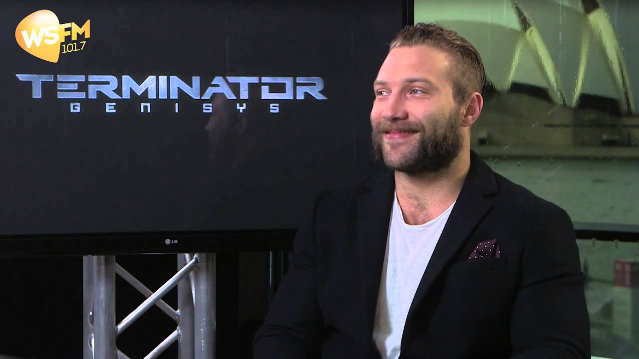 Terminator Star Jai Courtney With Jonesy & Amanda