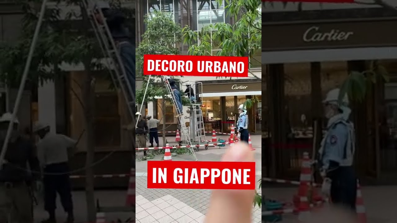 Decoro urbano in Giappone