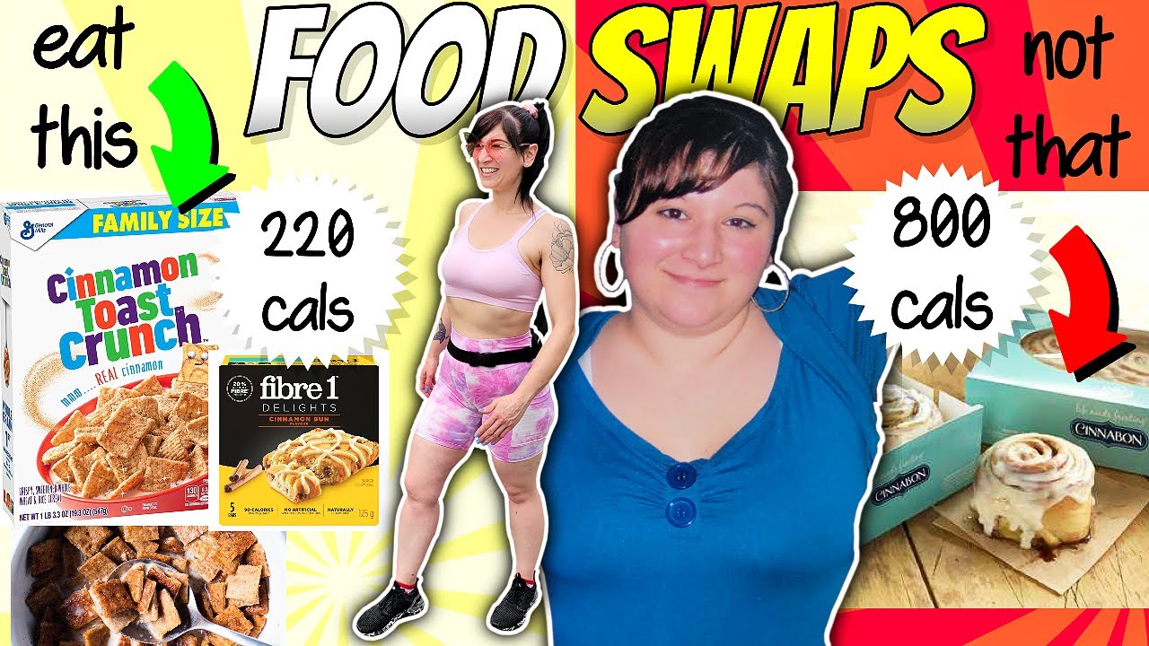 8 Low Calorie FOOD SWAPS for AUTOMATIC WEIGHT LOSS (eat this NOT that & satisfy ALL Your Cravings)