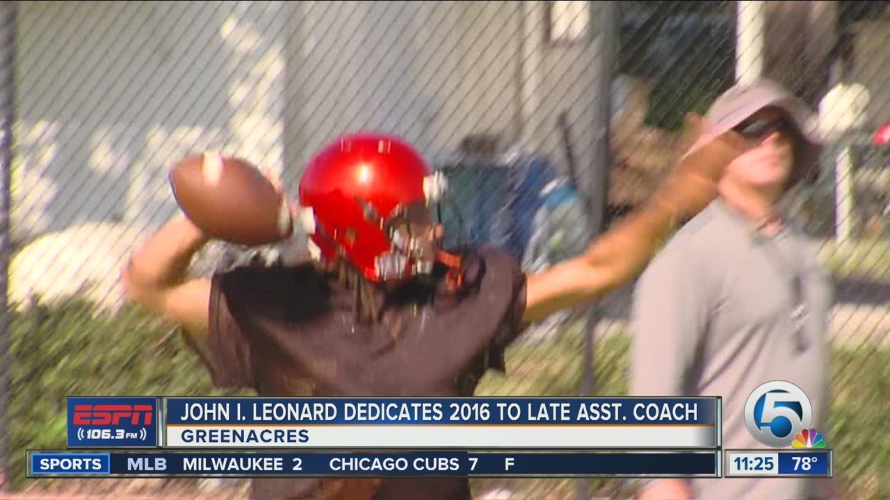 Lancers football team dedicates season to late coach