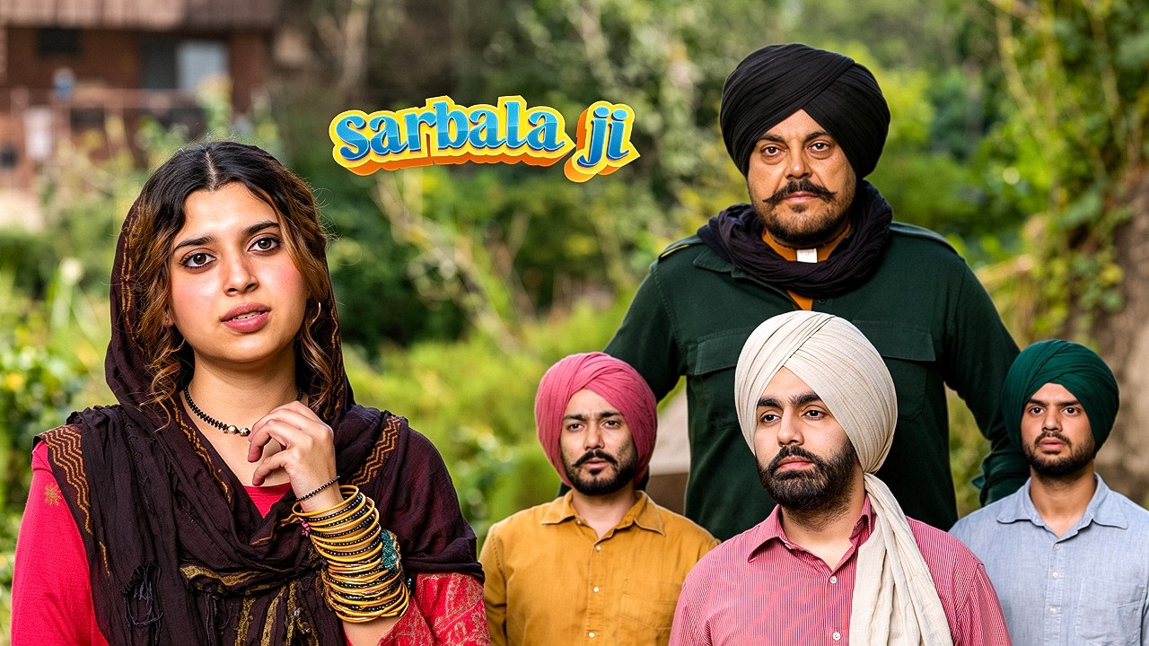 3 भाई हो ना तुस्सी...चक्कों बंदुका छुडा लाओ गज्जननु डाकुवा विच | Sarbala Ji | Punjabi Movie Scenes