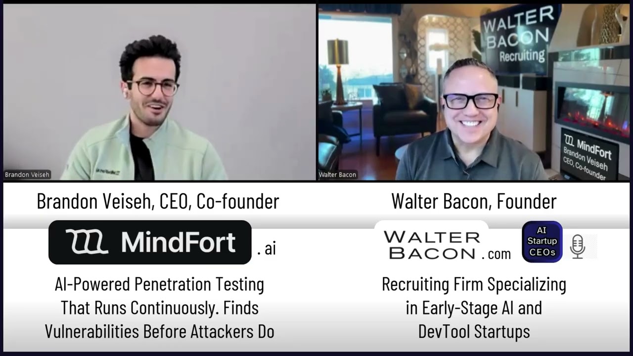 AI Startup CEO, Brandon Veiseh, MindFort for Playlist