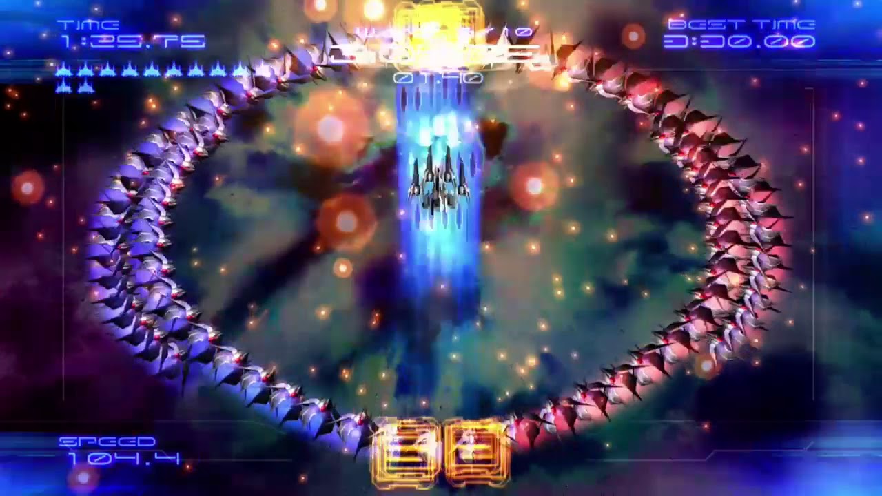 Galaga Legions DX Time Attack Championship Level 5 Clear (no death)