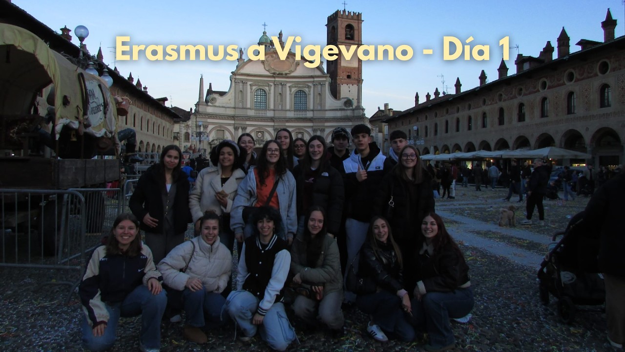 Erasmus a Vigevano - Día 1 🇮🇹