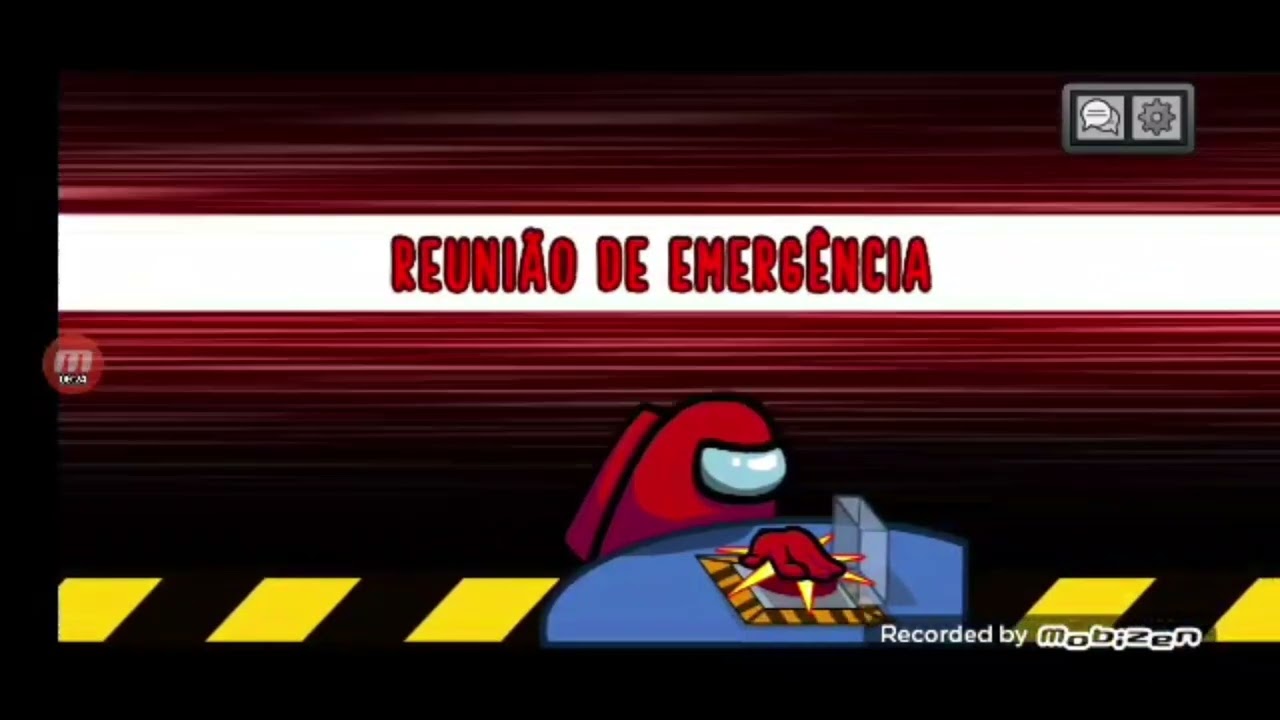 Jogando among us em servidores gringo pq não tem nenhum BR-