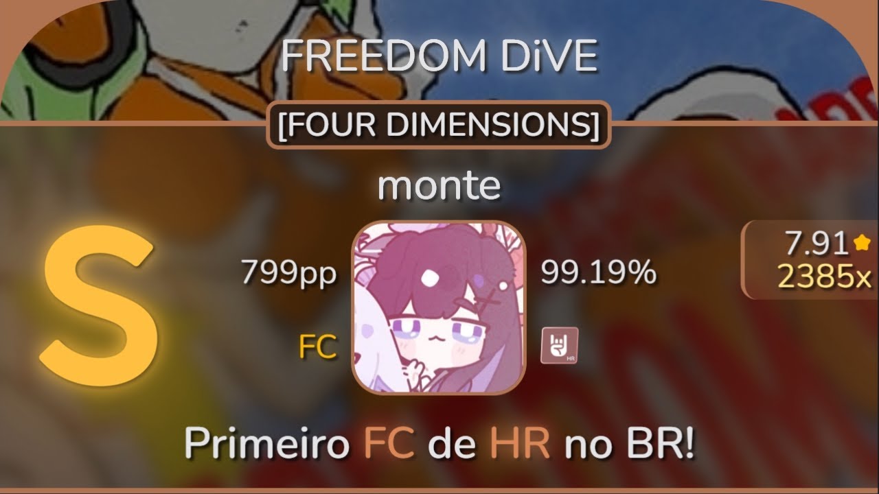 [7.91⭐] monte | FREEDOM DiVE [FOUR DIMENSIONS] +HR 99.19% FC - 799pp