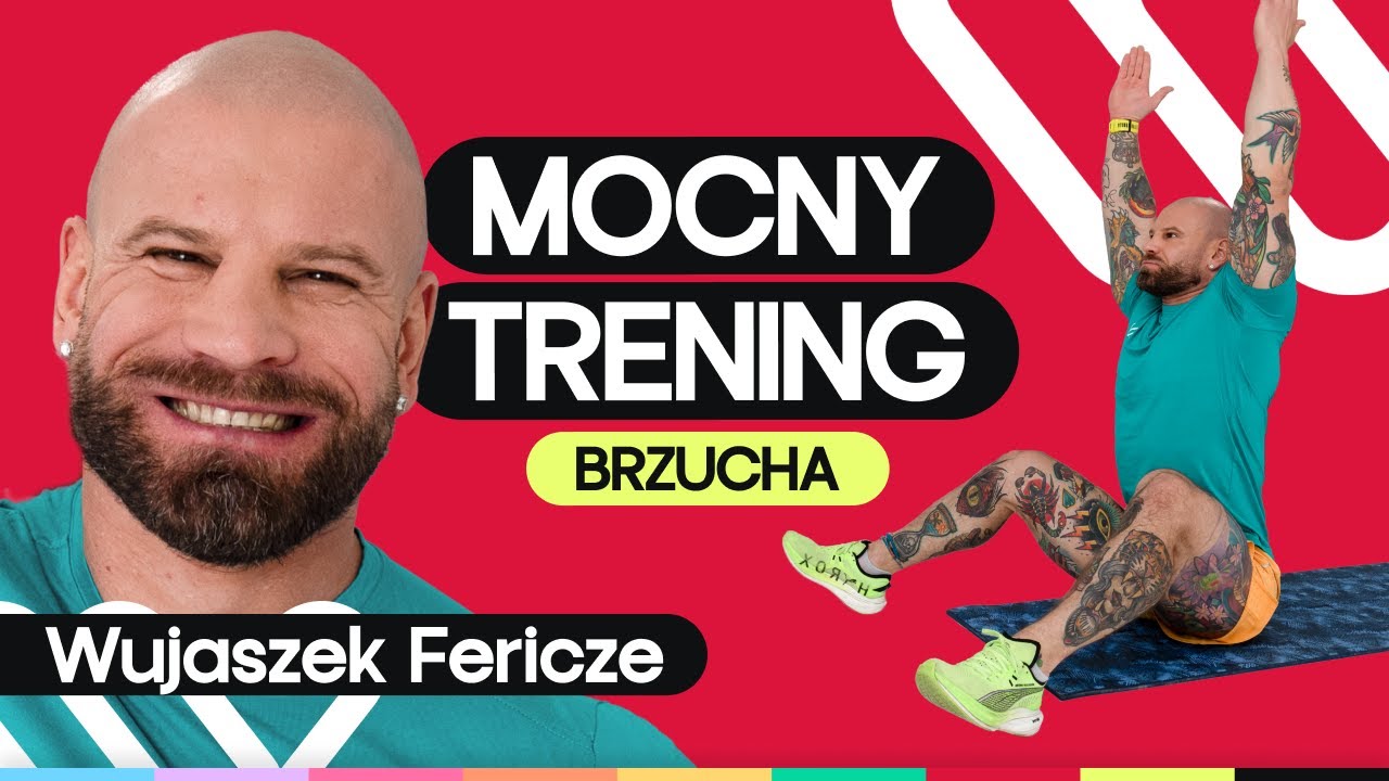 Mocny trening brzucha w domu - ćwiczenia na brzuch bez sprzętu | Well Be Fitness