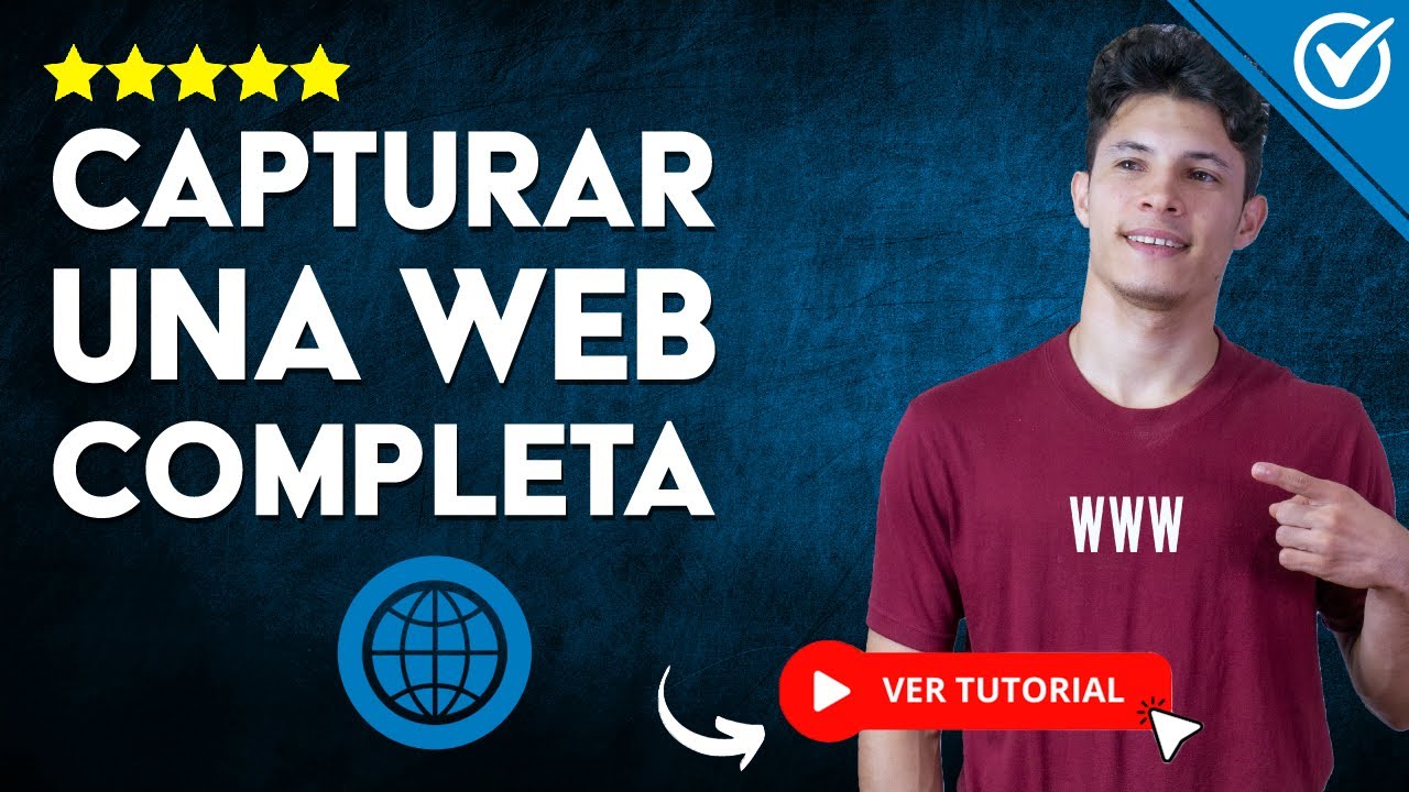 C&oacute;mo CAPTURAR una WEB COMPLETA | 🖥️ Hacer Captura de Pantalla 🖥️