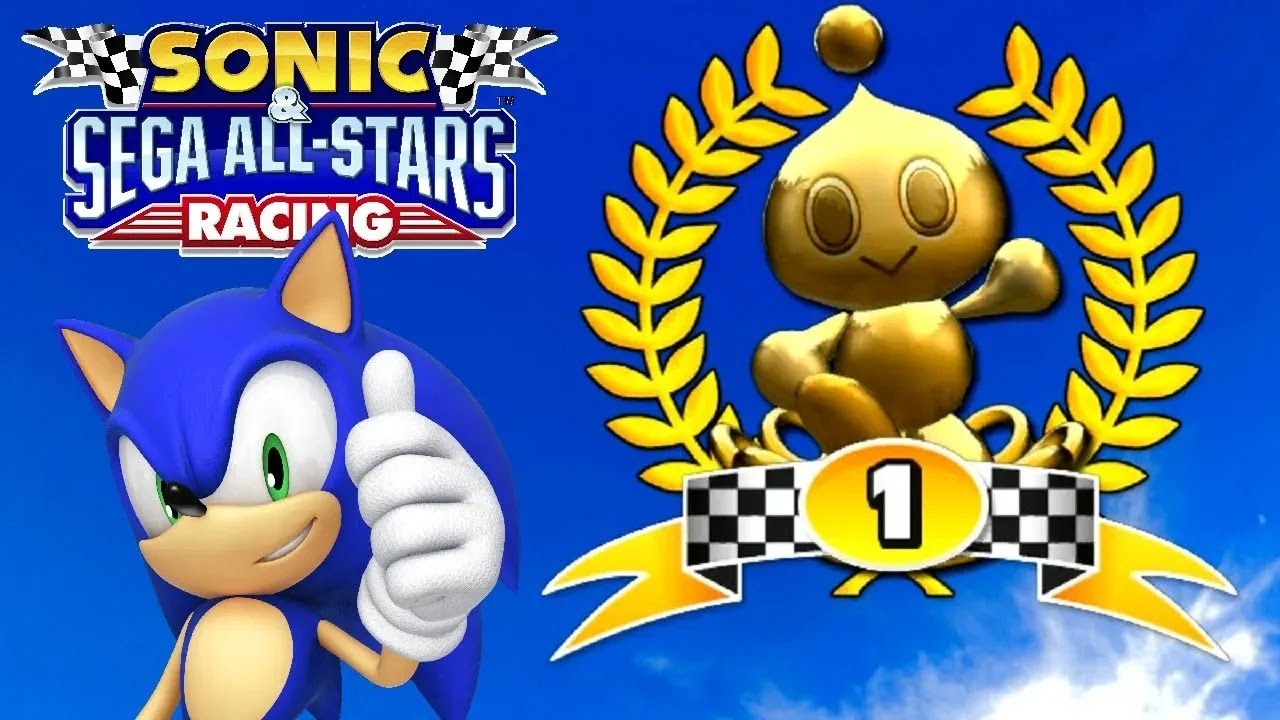 Sonic & Sega All-Stars Racing Walkthrough - Chao Cup (Expert 1st-Place)