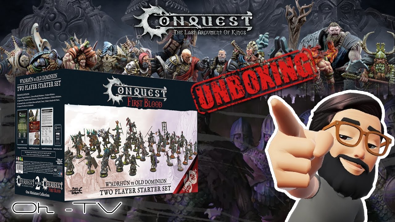 Unbox Two Player Starter FIRST BLOOD Conquest.