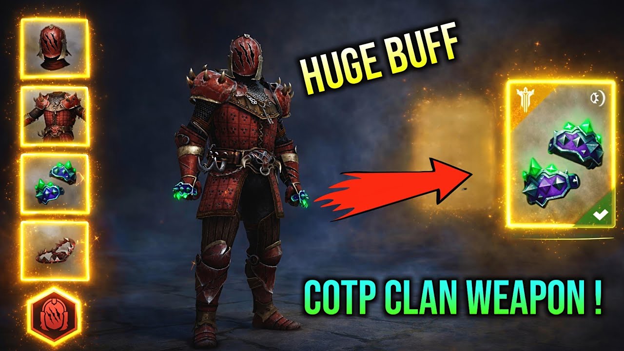 New Clan Weapon of Champion of the Pit Set 🤯 : Review and Abilities Breakdown 🔥