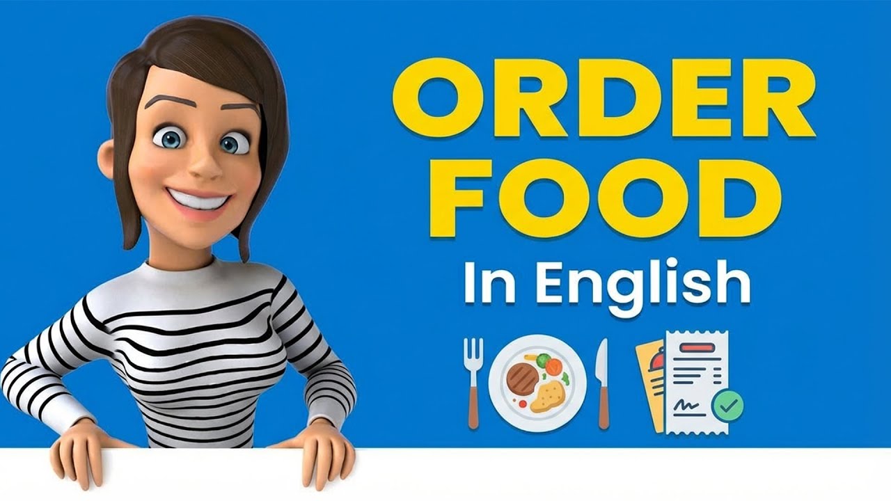 Ordering Food at a Restaurant – Complete Conversation in English | EngChat
