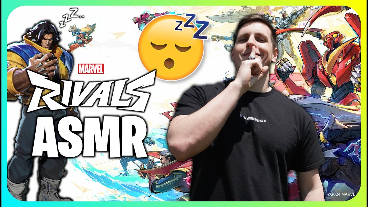 (ASMR) Расслабляющий первый взгляд на Marvel Rivals! | Геймплей Росомахи (Шепот звуков контроллера)