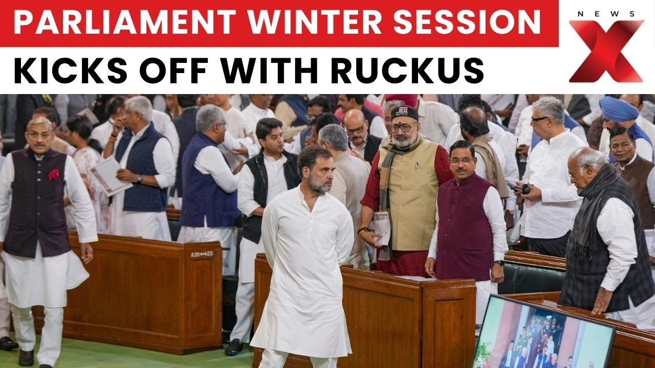 Parliament Winter Session 2025: Lok Sabha Erupt in Chaos, Oppn Demands Debate on SIR | NewsX