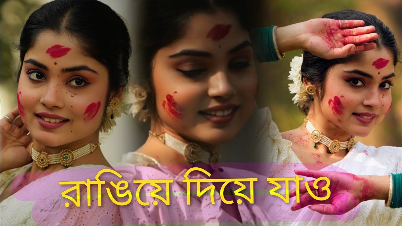 Rangiye diye jao ( রাঙিয়ে দিয়ে যাও ) || Holi Special Dance Cover - ARNA DHAR || Basanta Utsab 