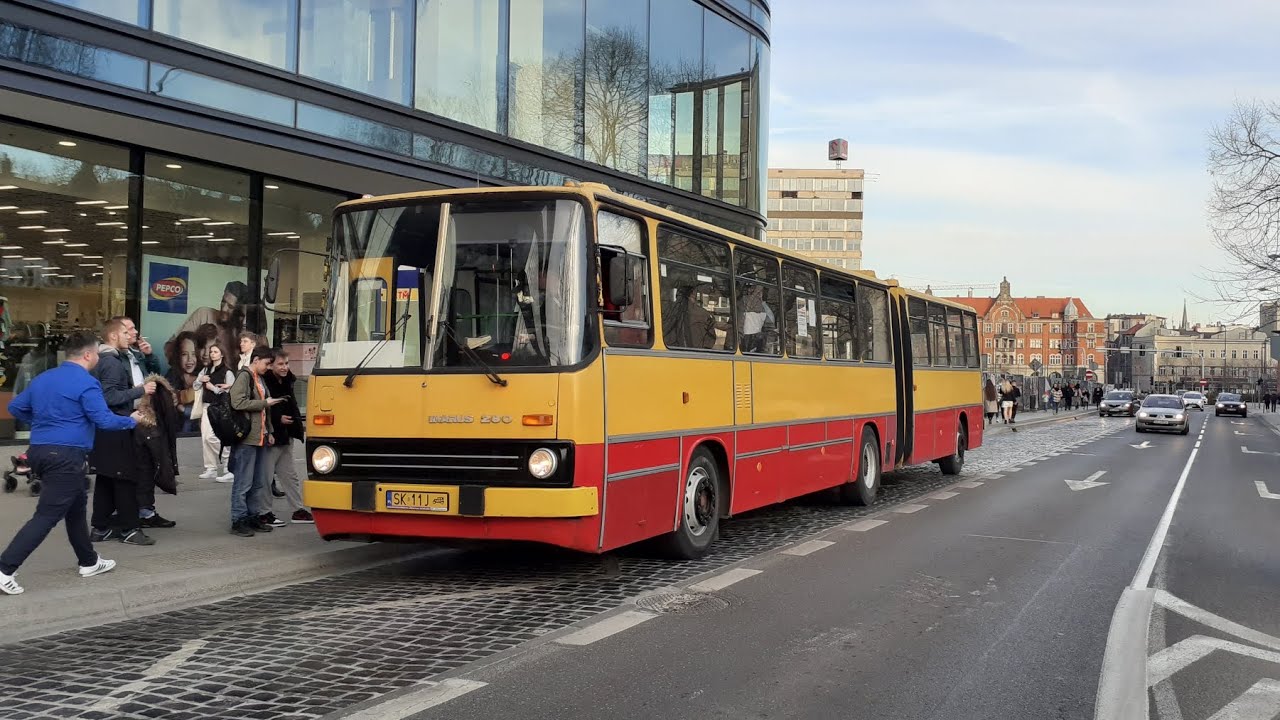 Ikarus 280.70E #SK_11J, SimKol Katowice (Przejazd, S)