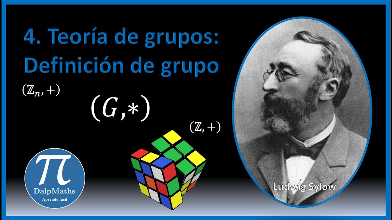 4. Teoría de grupos: definición de grupo.