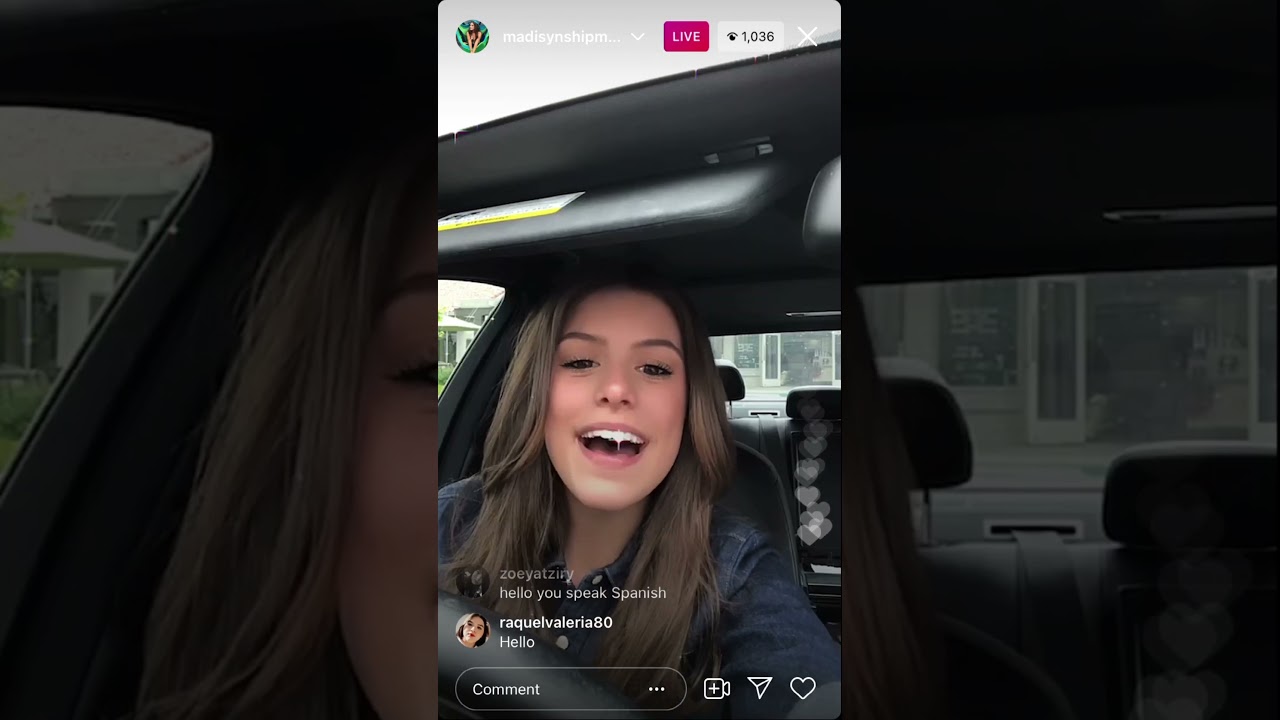 Madisyn Shipman Instagram Livestream May 17, 2021