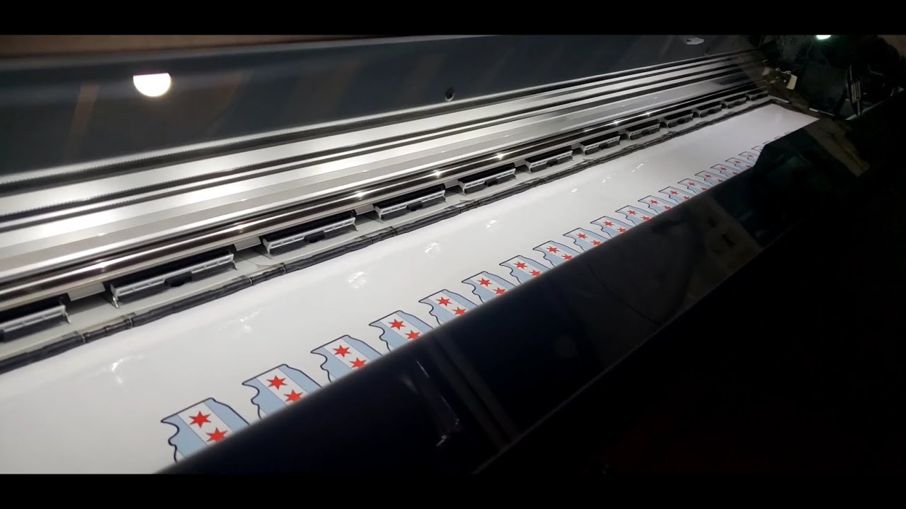 1st prints on my HP Latex 115 print cut  combo making stickers