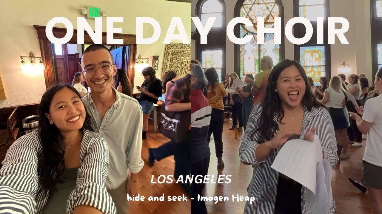 One Day Choir in Los Angeles - Hide and Seek by Imogen Heap with Gaia Collective