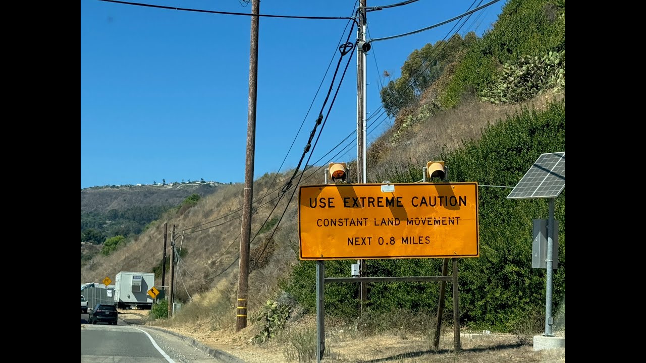 What's Causing these Landslides in Southern California? Palos Verdes Area.