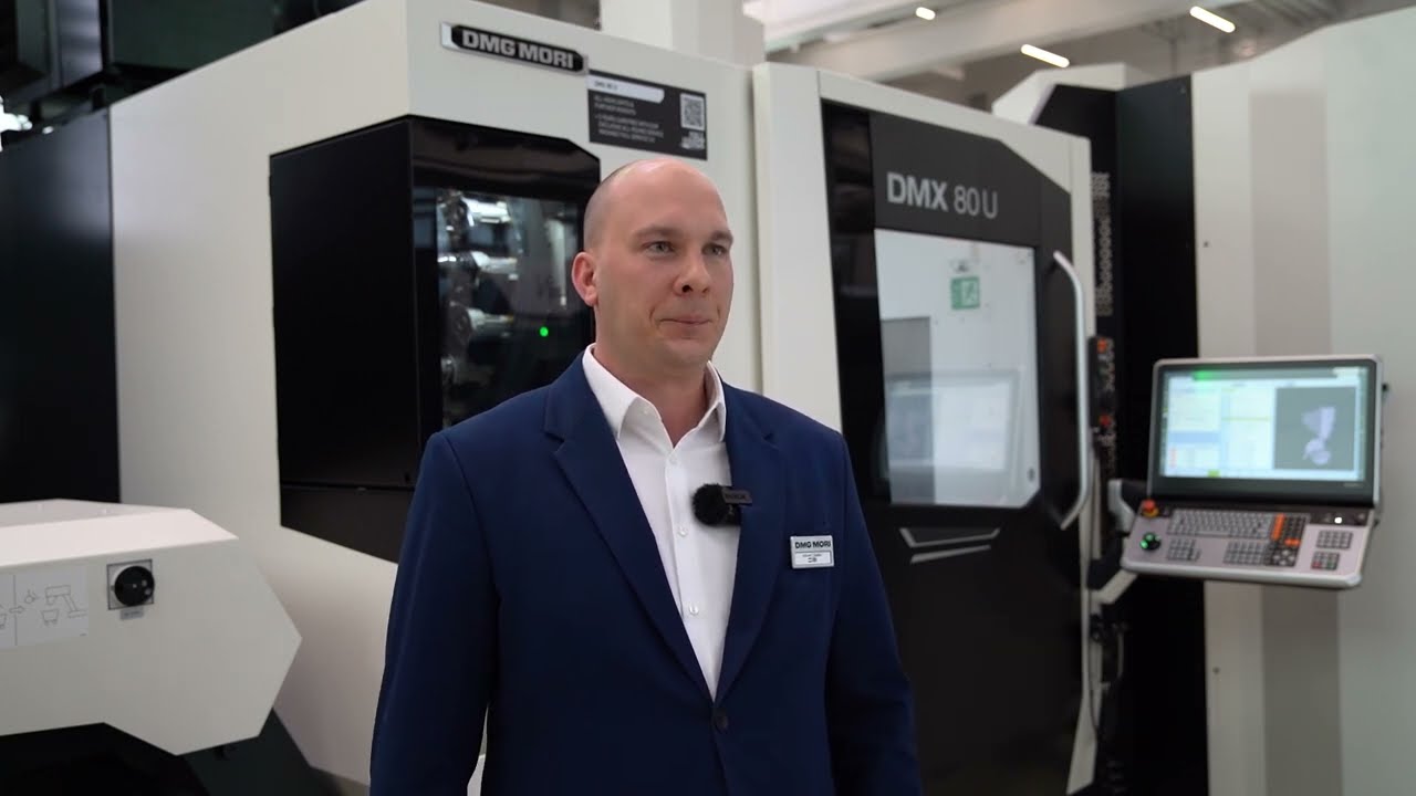 Világpremier a DMG MORI-tól – Bemutatkozik a DMX 60 U és a DMX 80 U ! - Interjú Udvari Csabával