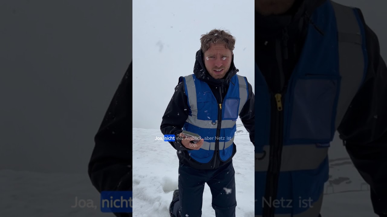 Kilometer hoch – trotzdem LTE. 🔥📶 