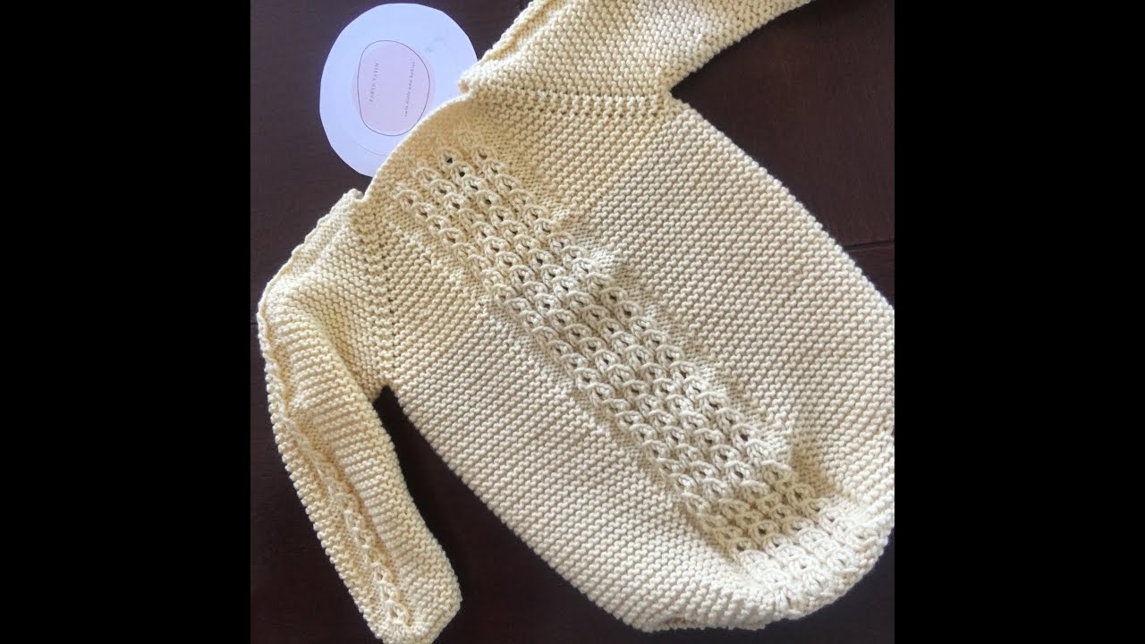 Tejer pelele talla Recién Nacido Drops algodón merino ojo de perdiz