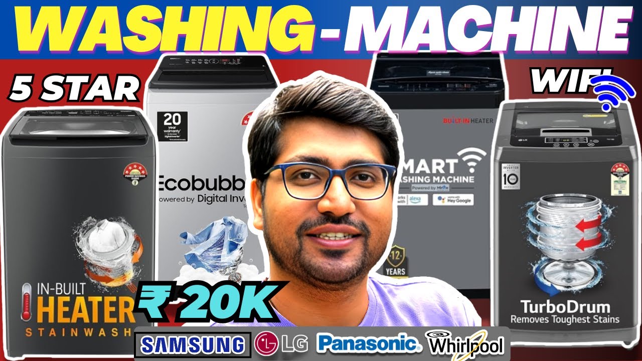 [TOP 5]🔥Load Washing Machine in India 2026🔥Top 3 Washing Machines under 20000 for Home Use 🚀