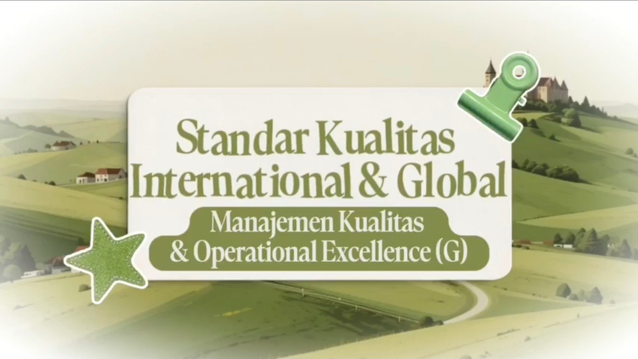 MANAJEMEN KUALITAS & OPERATIONAL EXCELLENCE (G) || KELOMPOK 2 || TM 3