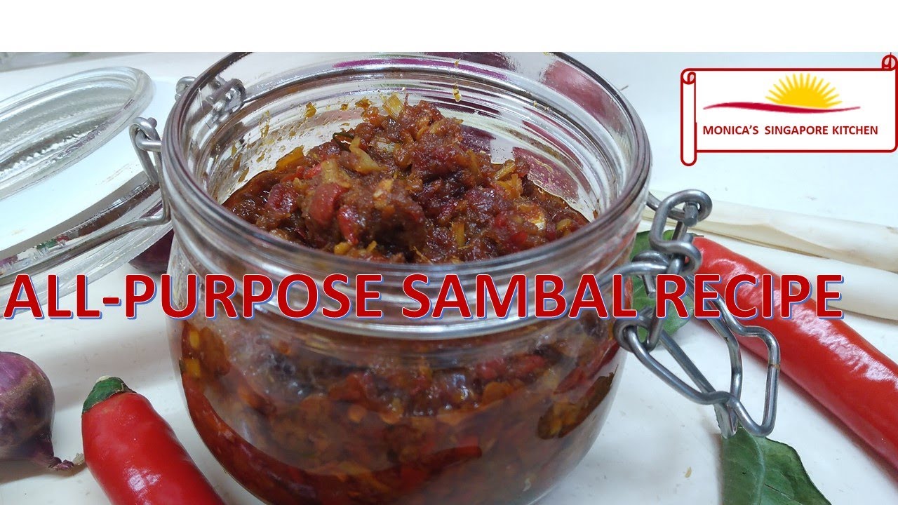 ALL- PURPOSE SAMBAL RECIPE