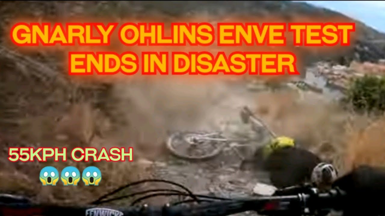 GNARLY OHLINS & ENVE TEST ENDS IN DISASTER!!!