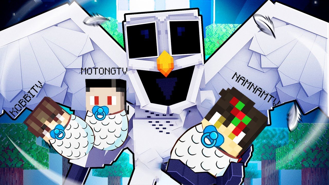 Having An Owl Family in Minecraft