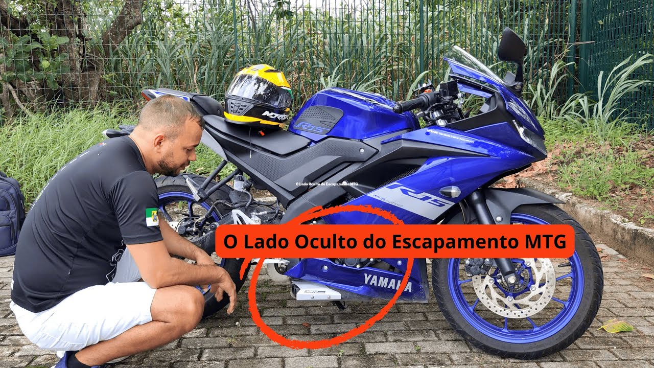 Não compre escapamento esportivo MTG para R15 antes de ver esse video #r15 #escapamentoesportivo