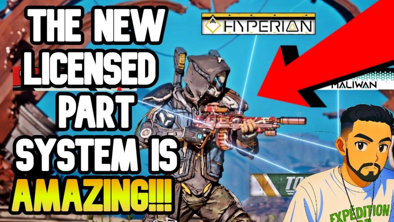 The NEW Licensed Weapon Part System is AMAZING!! In Borderlands 4! & LOOT FIXED!