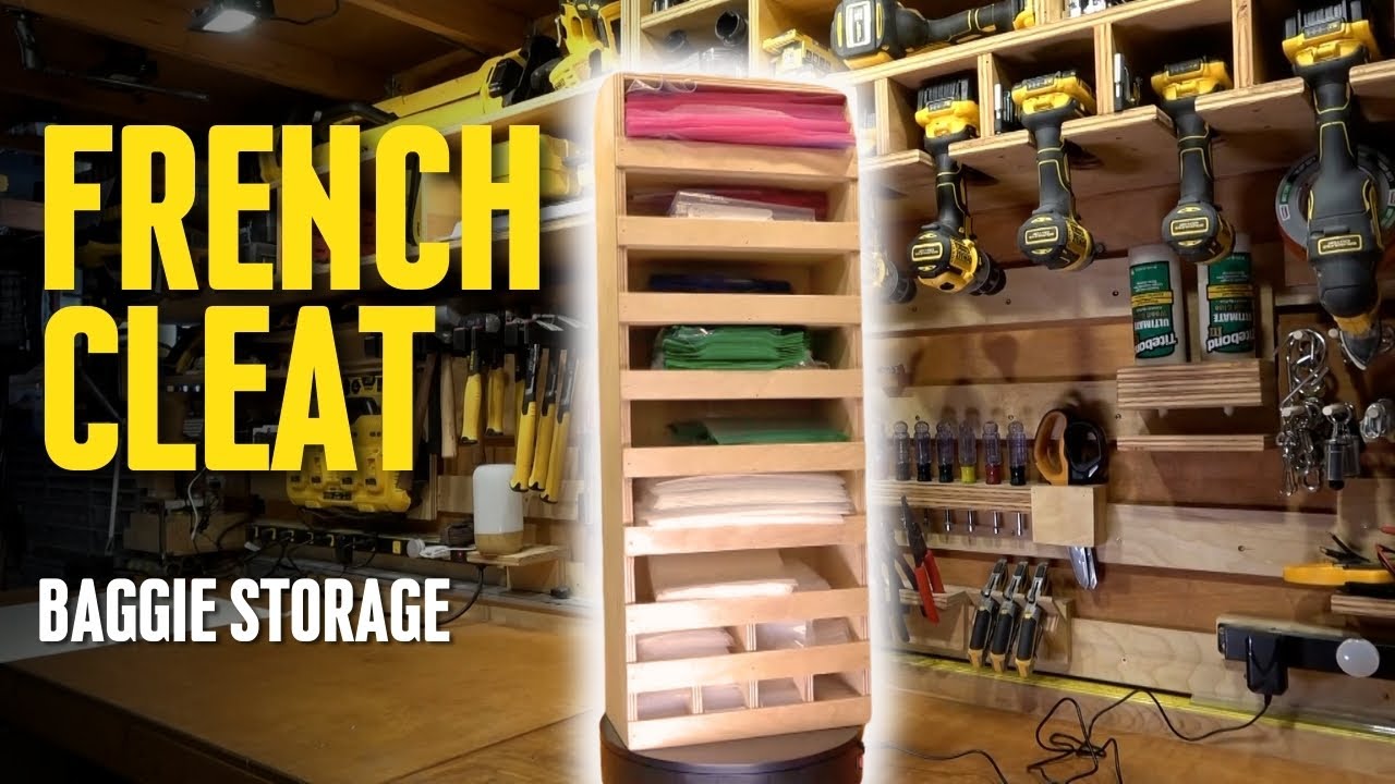 FRENCH CLEAT BAGGIE DISPENSER!