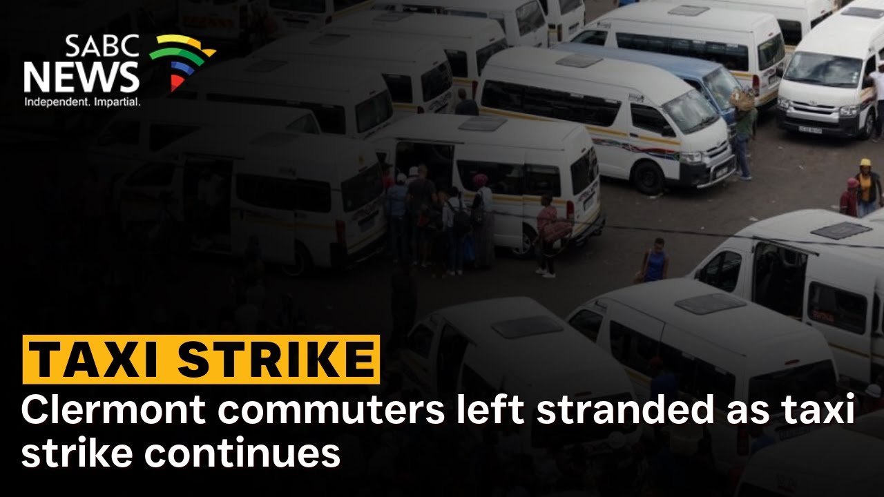 Clermont commuters left stranded as taxi strike continues
