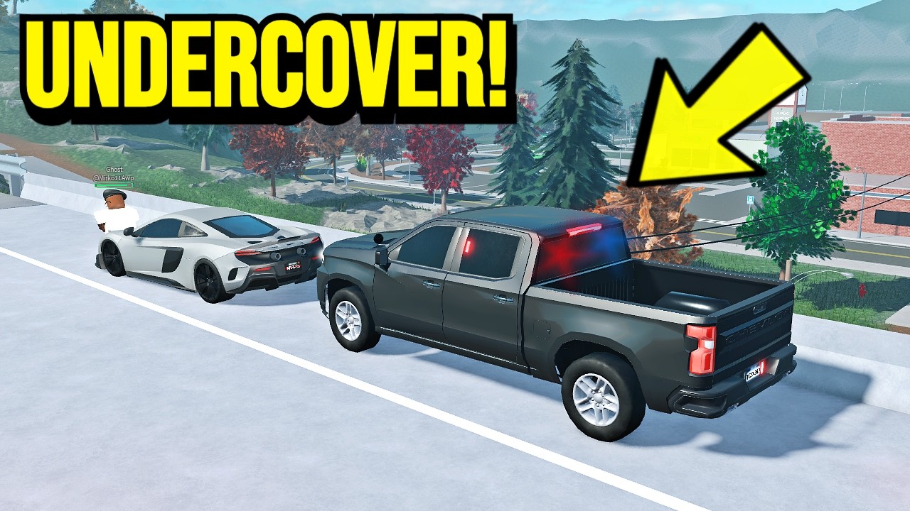REALISTIC UNDERCOVER POLICE PATROL! | ER:LC (Roblox)