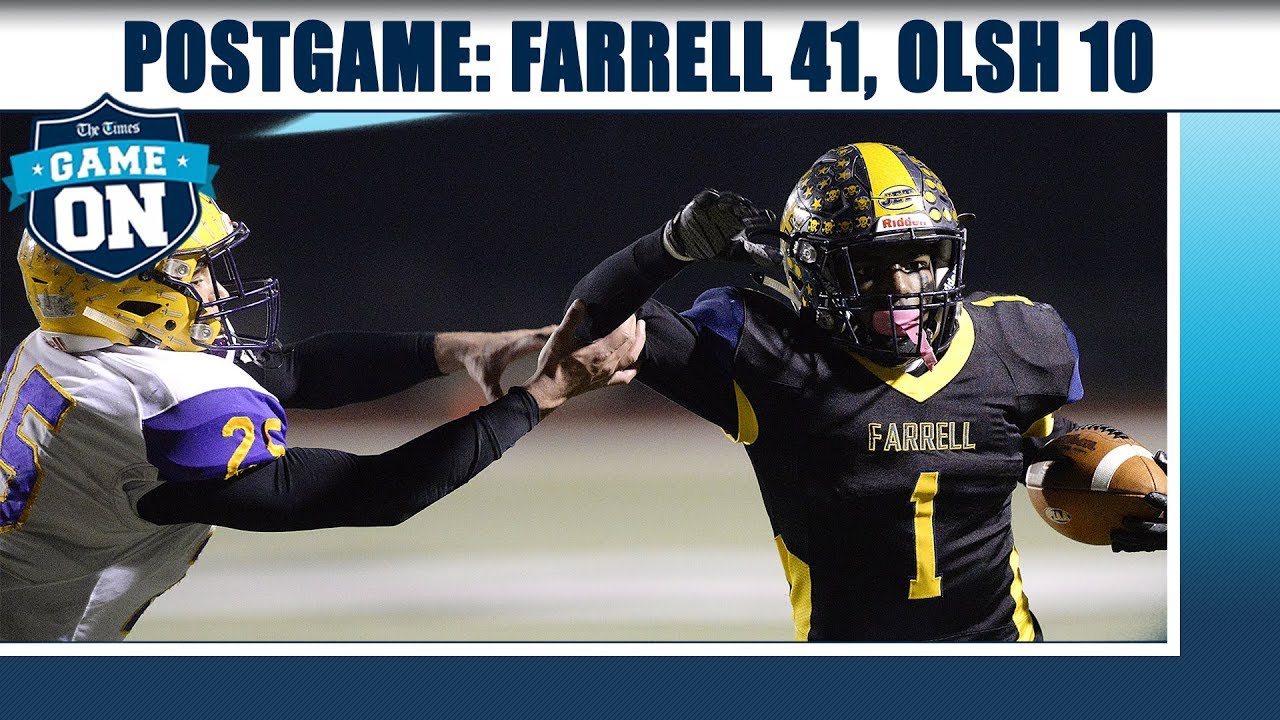 Game On Postgame: Farrell 41, OLSH 10