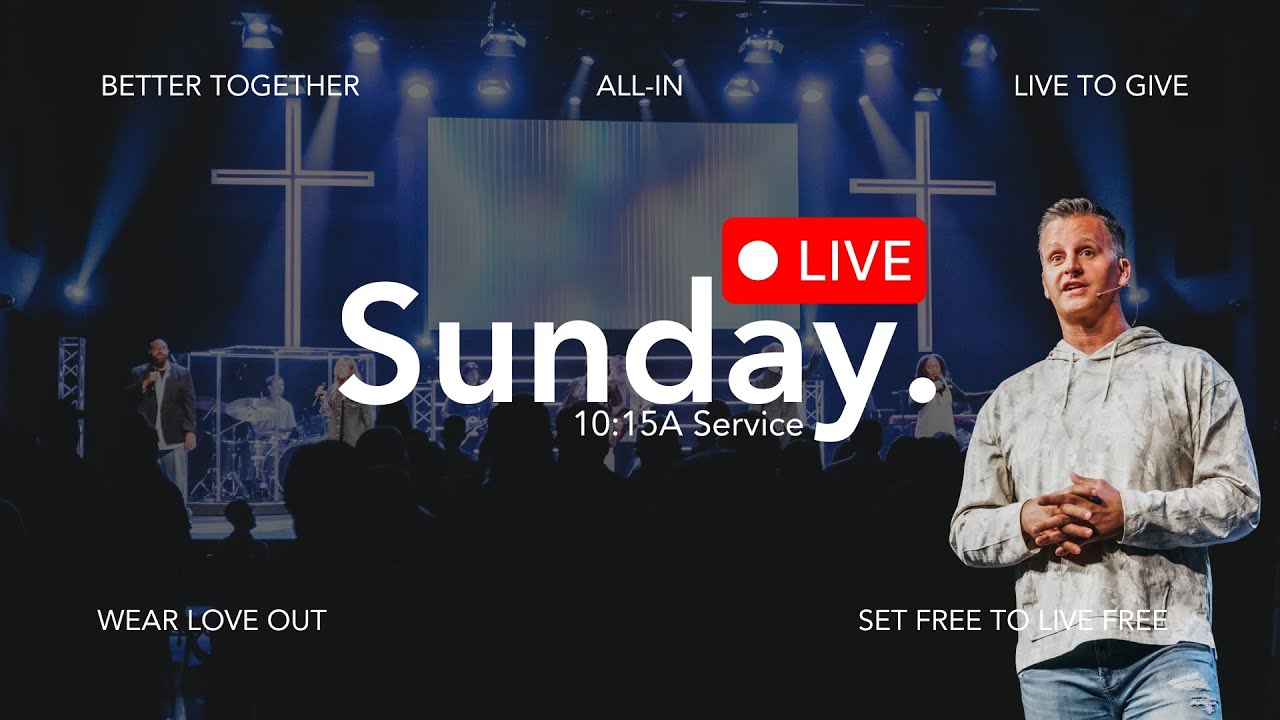 10:15 AM | Live Worship Service