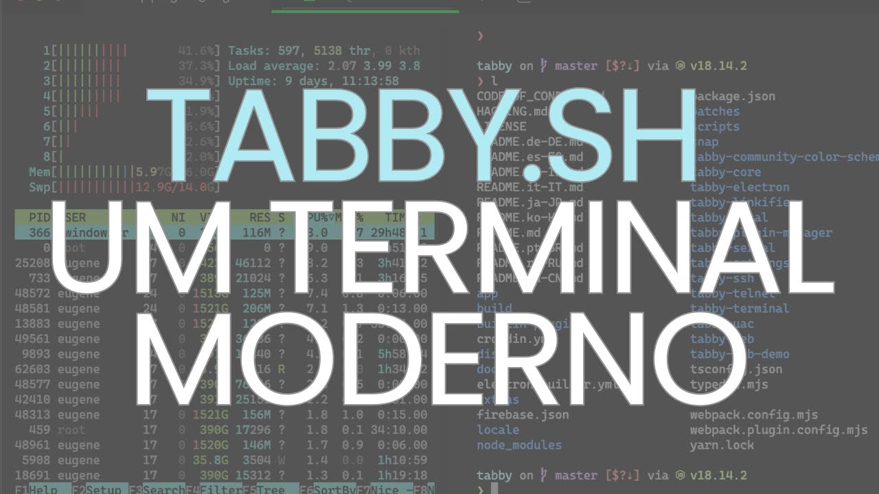 TABBY.SH: A MODERN TERMINAL