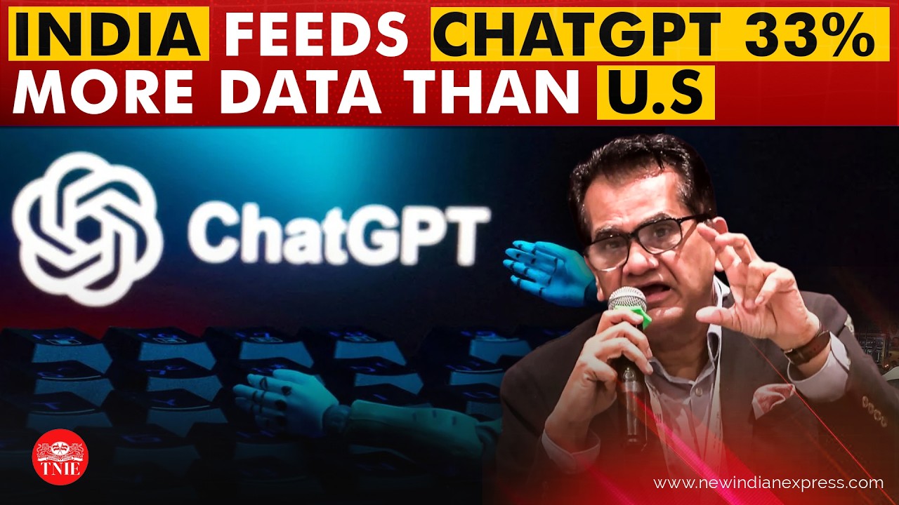 «Индия предоставляет ChatGPT больше данных, чем США»: бывший генеральный директор NITI Aayog Амит...