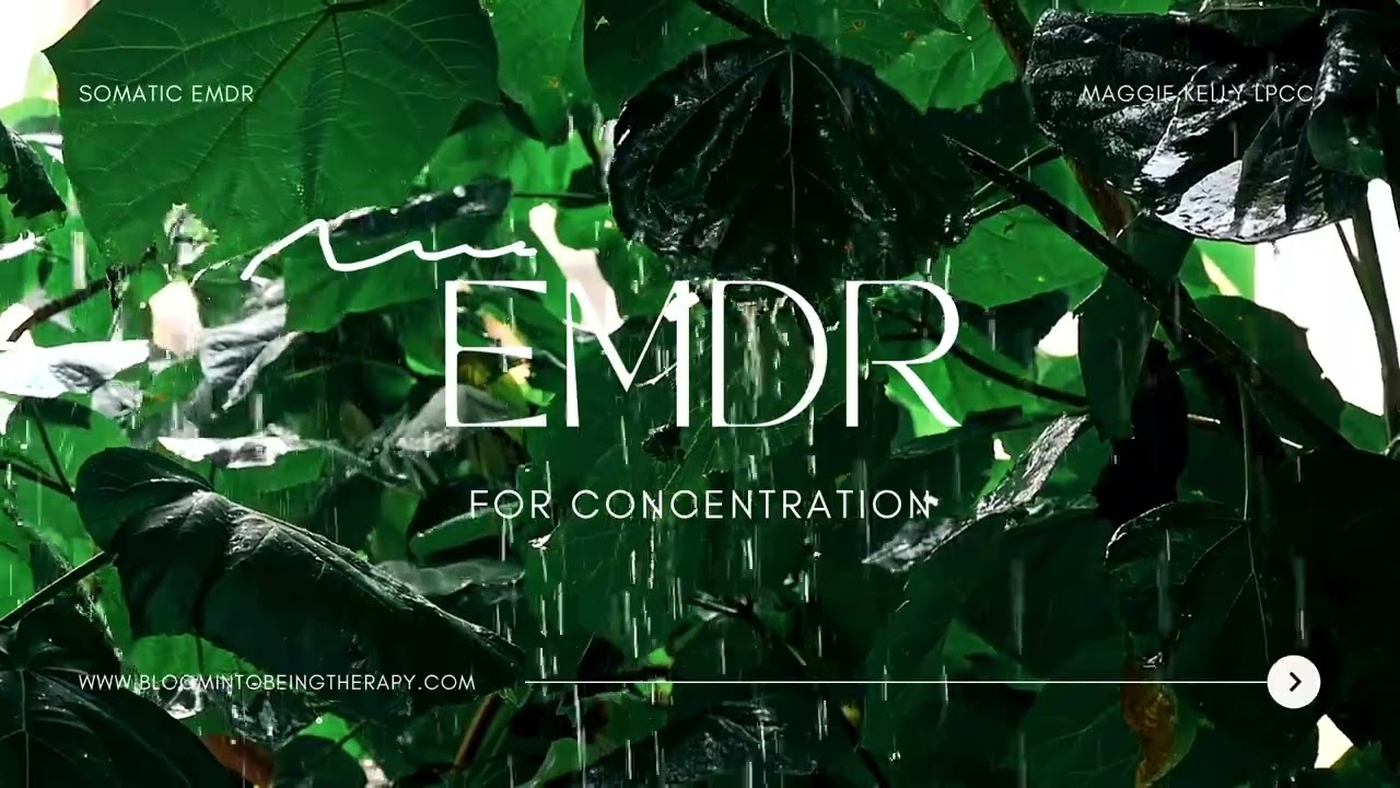 EMDR Music to Fall Asleep Immediately | Rain Sounds & Bilateral Beats (60 BPM) Headphones Needed