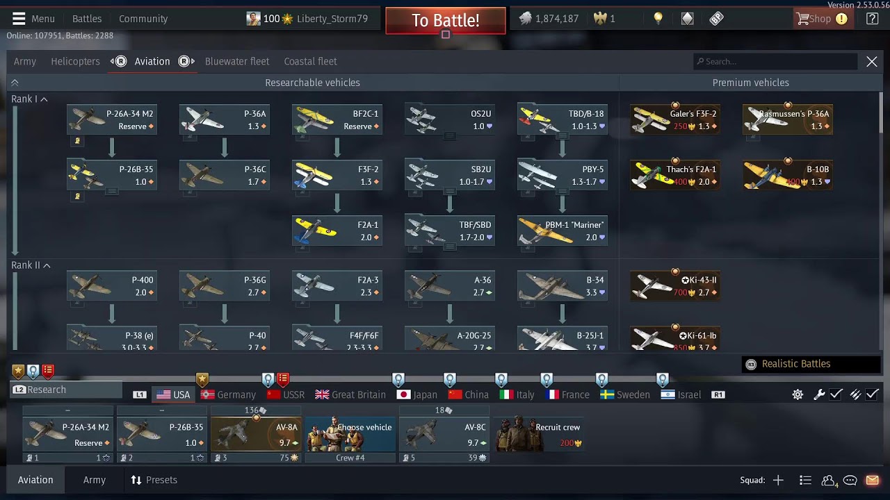 War Thunder (PS5): Recording a LAST MAN STANDING MATCH (Harrier/AV-8A)