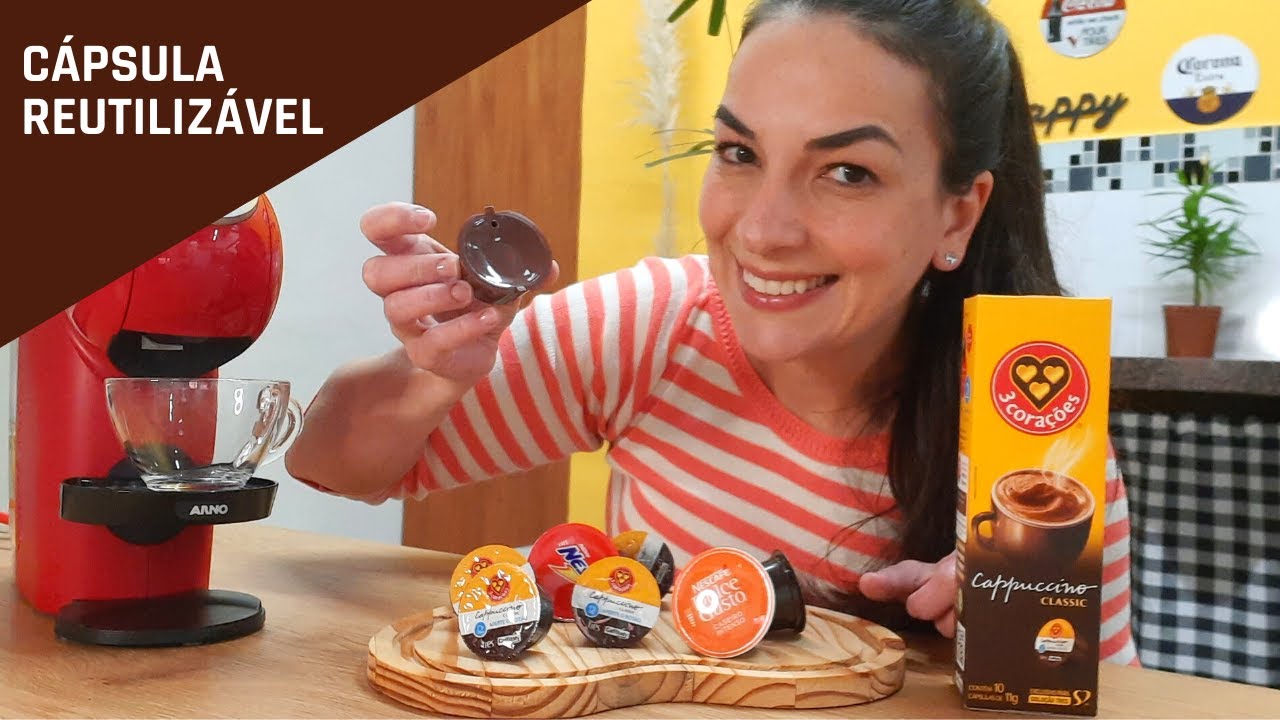 COMO USAR CÁPSULA DA TRÊS CORAÇÕES NA DOLCE GUSTO - NÃO É MULTICAP - CANAL DA MEL