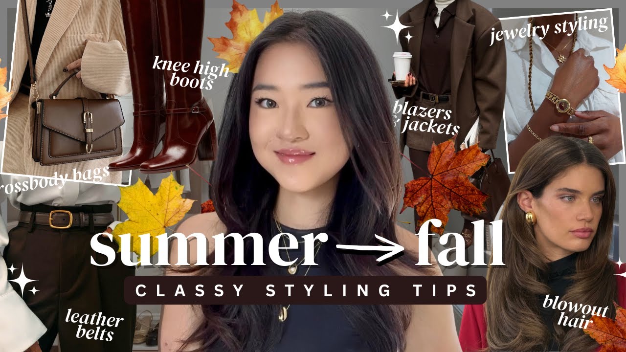 How to Level Up Your Style this Fall 🍂 Classy Autumn 2025 Wardrobe + Glow Up Tips