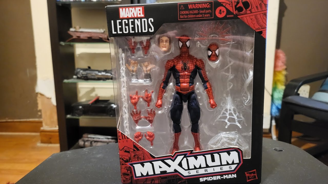 Marvel legends maximum Spiderman review 