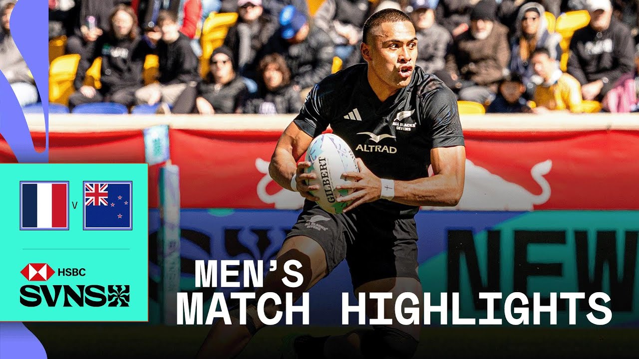 All Blacks FIGHT BACK ⚔️ | France v New Zealand | HSBC SVNS New York 2026 | Match Highlights
